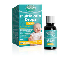 Multibiotic Drops Baby| 2 Probiotic Strains Lactobacillus Rhamnosus &Bifidobacterium Infantis | Suitable from Birth |1.1 Billion Live Cultures for