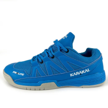 (43.5) Karakal Pro Lite Indoor Squash Court Shoes Non Slip Arch Support Shock Absorbent Blue Trainer
