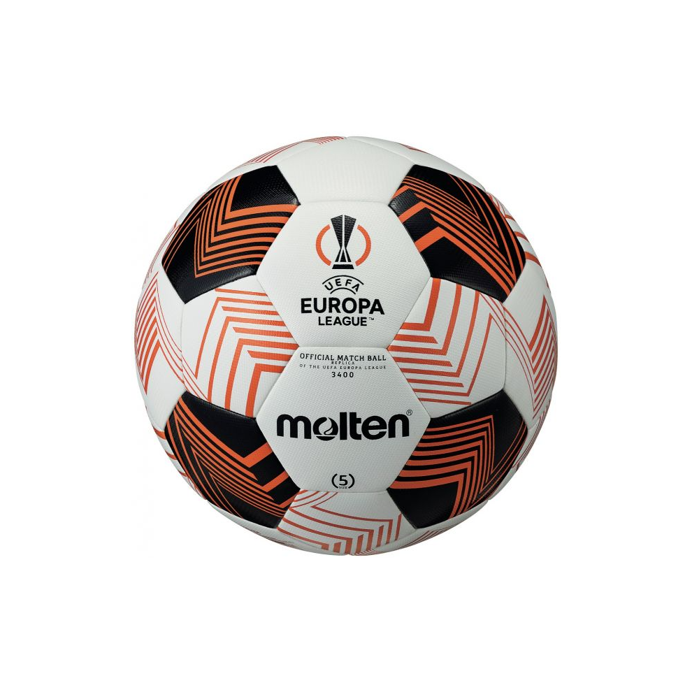 Molten 3400 UEFA Replica Football Size 5 PU Leather Official Europa League 2023-24