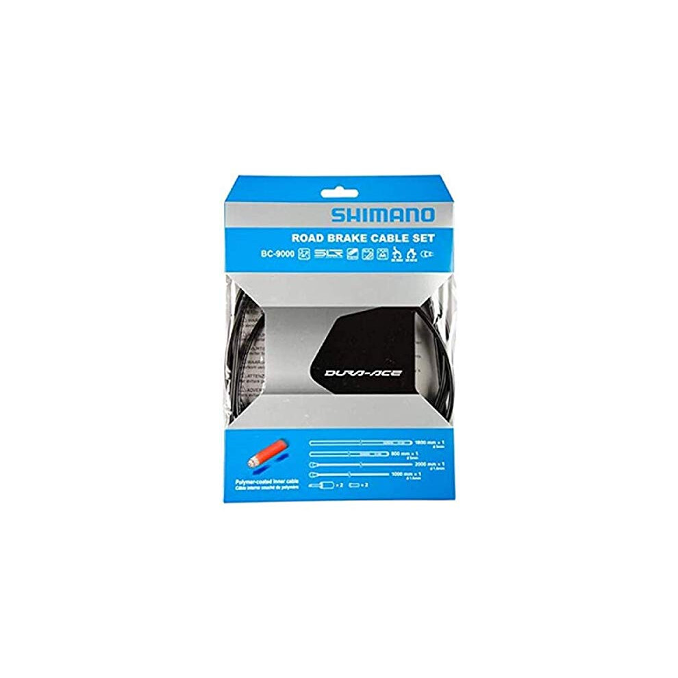 Spares Road Brake Set Cable Poly - Black