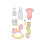 Kit de dies thinlits - SIZZIX - Novo Bebé - 12 pcs - Misturado - Adulto 1