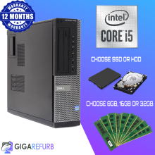 (16GB, 1TB HDD) Fast Quad Core i5 Desktop SFF 32GB RAM HDD And SSD Windows 10 PC Computer
