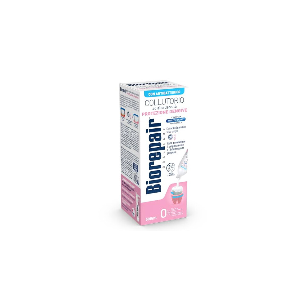 Biorepair Oral Care Collutorio Protezione Gengive 500 Ml