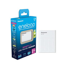 USB battery charger PANASONIC Eneloop Smartplus BQ-CC87 + 4x AA 2000 mAh (K-KJ87MCD40USB)