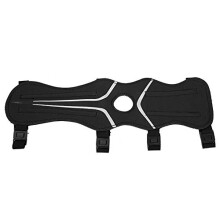 Archery Arm Guard, Adjustable Nylon Soft Arm Guard Protective Gear Safe Guard for Recurve Bow Shooting Hunting Protective Gears (Black)