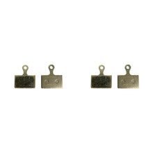 K05S-RX disc pads and spring, steel back, resin,Black