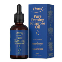 Efamol High Strength Pure Evening Primrose Oil 60 ml Omega 6 Fatty Acids GLA + Vitamin E - 115mg GLA - Dropper