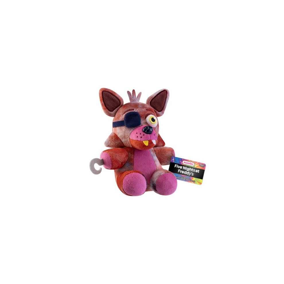 Plush: Five Nights At Freddy's (FNAF) TieDye - Foxy - Collectable Soft Toy - Birthday Gift Idea - Official Merchandise - Stuffed Plushie for Kids and