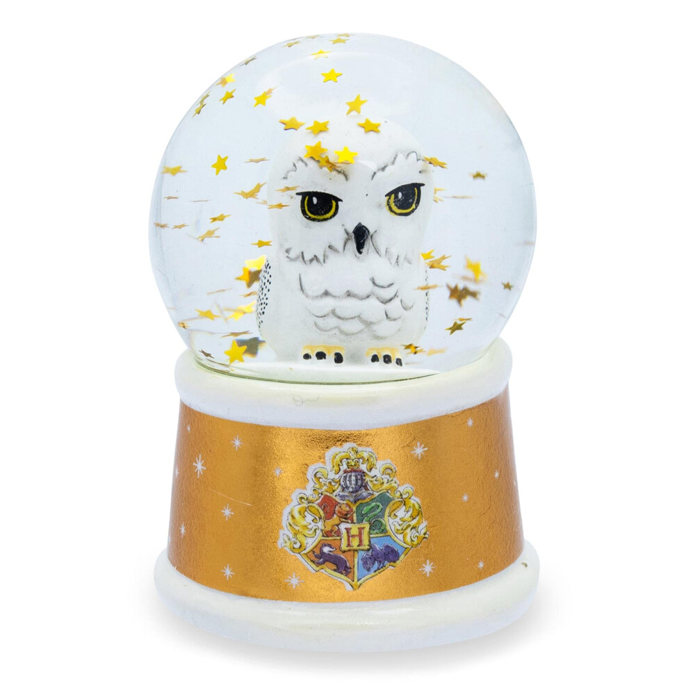 Harry Potter Hedwig Owl -Up Mini Snow Globe | 3 Inches Tall Light