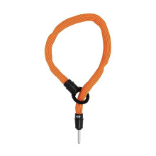Frame Lock Mortise IvyTex Adaptor Chain 6KS, Bike Lock with Dirt and Moisture-Repellent Cover, 6 mm Thick