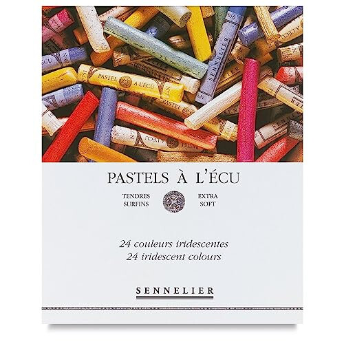 Conjunto de Pastéis Extra-Macios Sennelier, 24 Cores (Embalagem de 1), Multicolorido 2