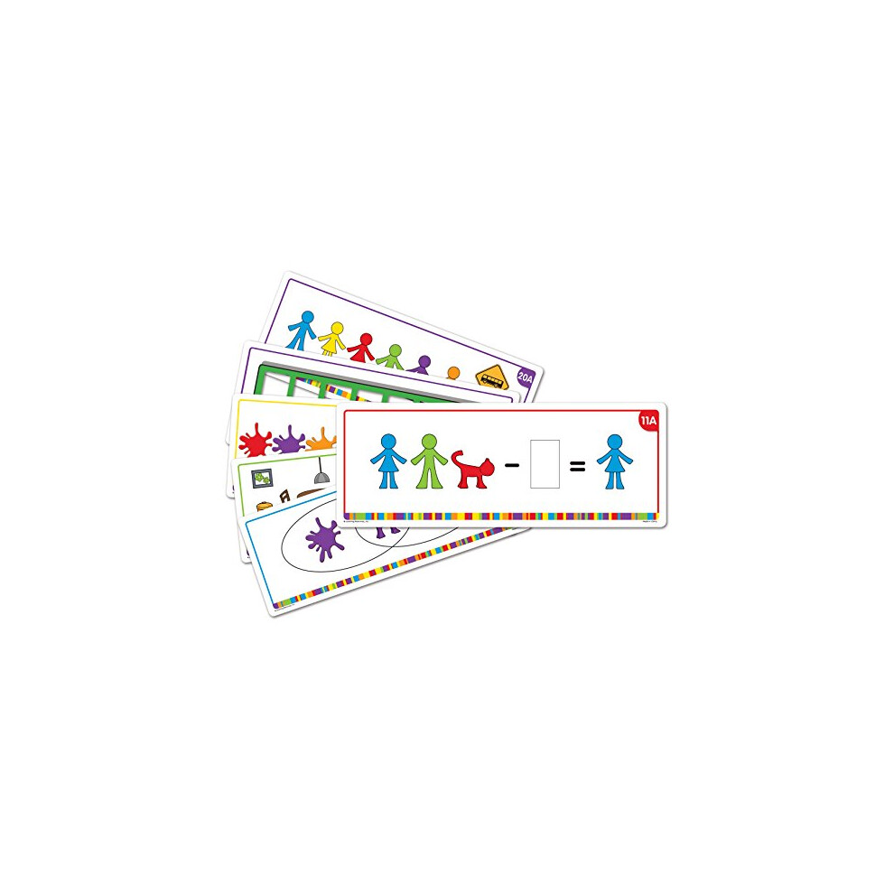 All About Me Family Counters Activity Cards