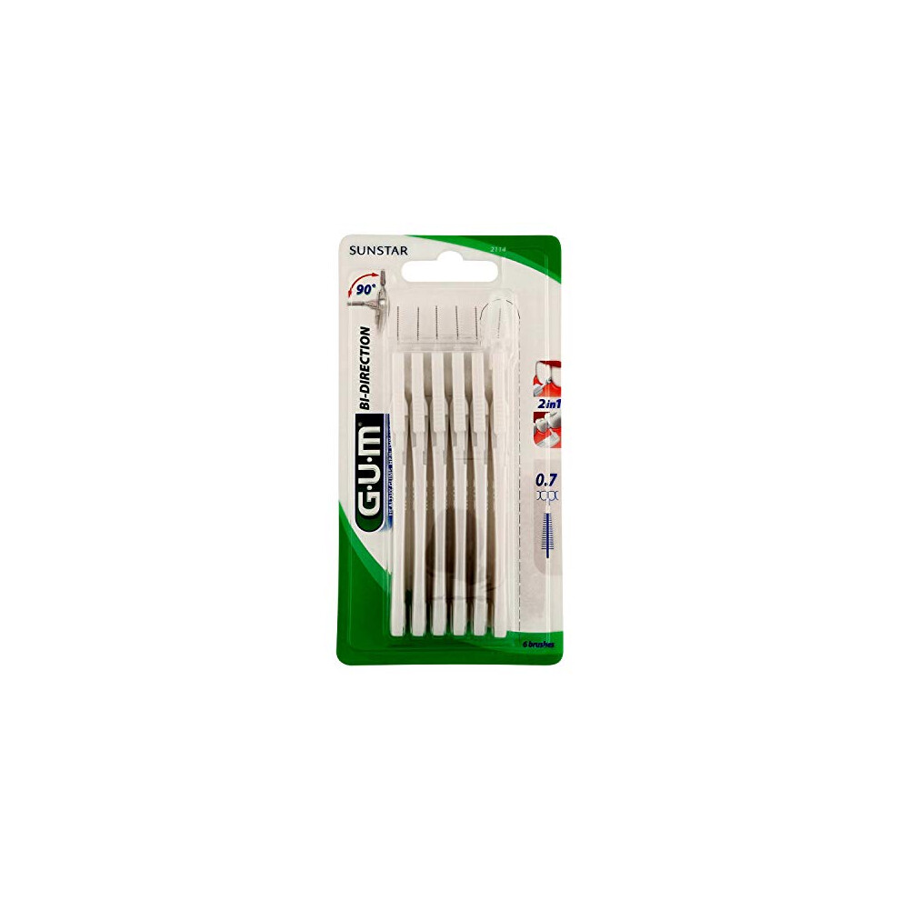 Gum Interdent Manual Toothbrushes, 0.06 Kg 0.06Kg