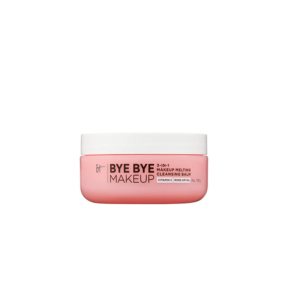 It Cosmetics Bye Bye Makeup 3-In-1 Makeup Melting Balm, Removes Makeup And Impurities While Hydrating The Skin, 100Ml
