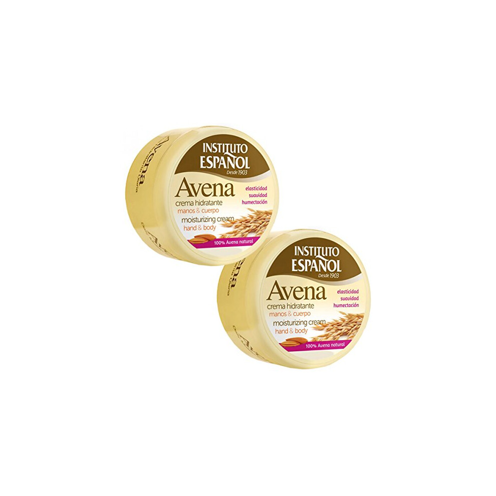 Instituto Espanol Avena Daily Moisturizing Hand & Body Cream 6.8 Oz (Pack Of 2)