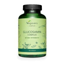 Vegan Glucosamine Complex | with Chondroitin, MSM, Devil's Claw and VIT C | NO Additives, Lab-Tested | Joint Pain Relief | 180 Capsules