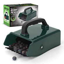 Berry Picker Handheld Easy Scoop Comb Tool Fruit Harvester Plastic Metal Garden Outdoor Camping Blueberry Blackberry All Berries Rake Scoop for Fruit