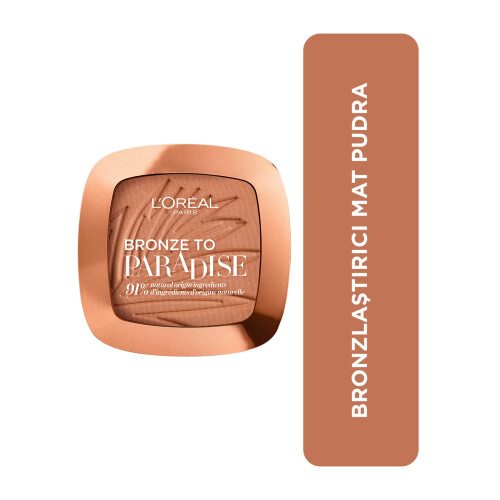 L’Oréal Paris L'Oreal Paris Bronzer 02 - Matte Bronzing Pressed Powder, Shimmer Free, Medium