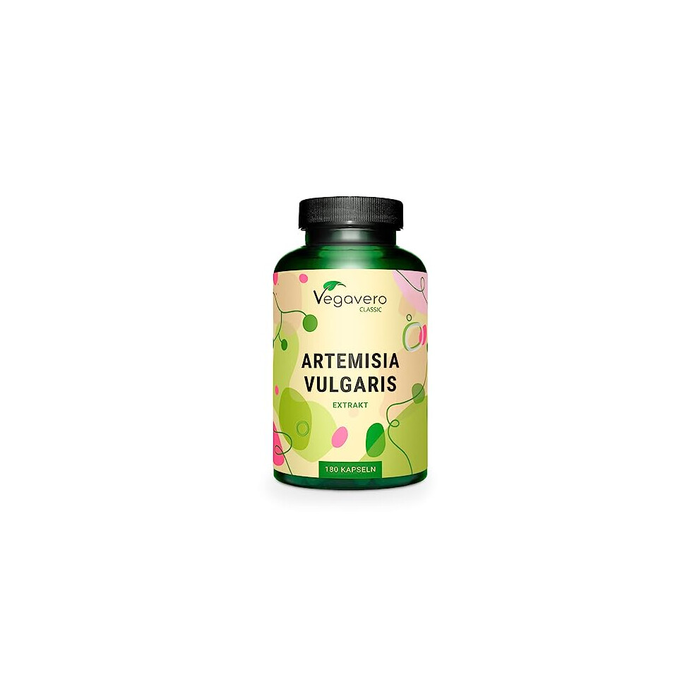 Vegavero Mugwort Extract | 600Mg Artemisia Vulgaris | 6 Month Supply Â 180 Capsules | No Additives | Vegan