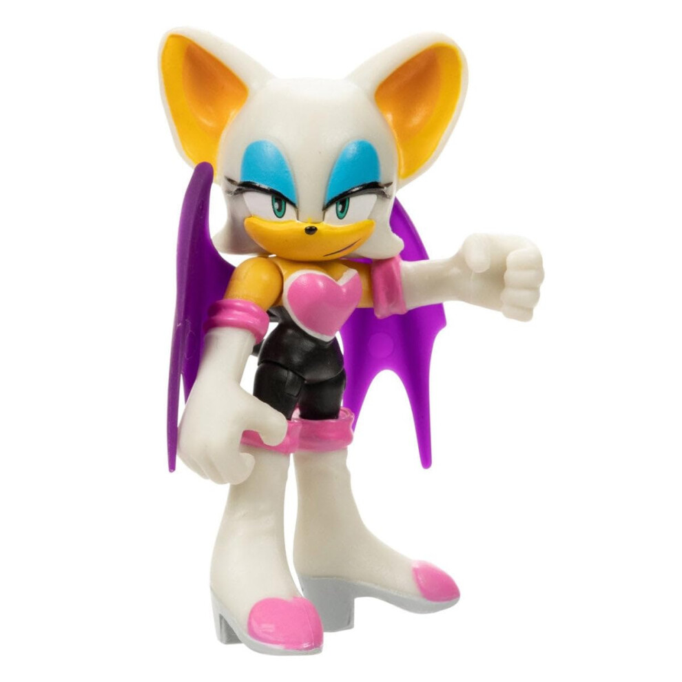 New Sonic The Hedgehog 2.5" Inch Figure Wave 10 - Rouge Green