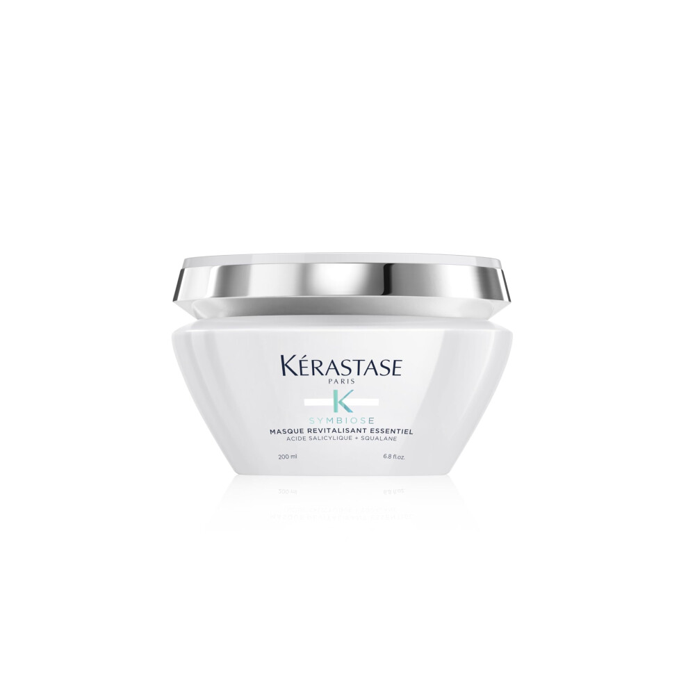 KérastaseSymbiose, Nourishing Anti-Dandruff Hair Mask, For Thick, Damaged Hair, Sulphate-Free, Masque Revitalisant Essentiel