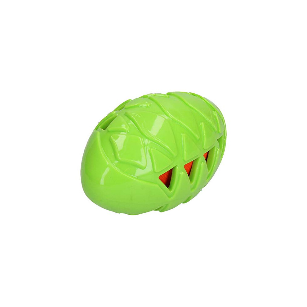 Tough Crunch Rugby Ball For Dogs, Medium