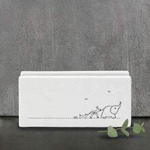 East of India: Porcelain Letter Rack - Animals