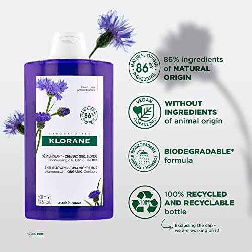 Klorane Klorane Reflection Shampoo With Centaurea Extract 200ml 1