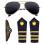 Adult airline pilot accessory kit 1