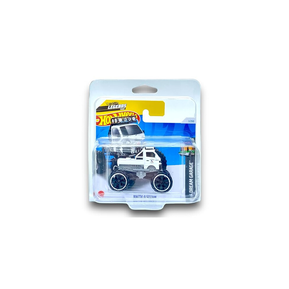 Mazda Autozam (White) 3/5 HW Dream Garage - 2024-1/250 (Short Card) - COMES IN A KLAS CAR KEEPER SHORT CARD PROTECTOR CASE - HRY51