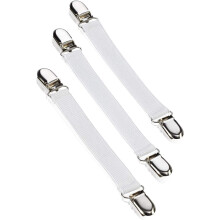 Befestigungsclips für Bügeltisch Leifheit 72417, Set mit 3 Gurten für eine perfekt gestraffte und faltenfreie Abdeckung.