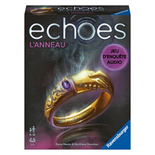 - Echoes the Ring - Audio Survey Game for Adults and Children - from 1 to 4 Players aged 14 and up - Works with a Free Smartphone App - Unisex - 20943