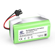 14.4V 3500mAh Replacement Battery for Eufy RoboVac 11 11S 11S MAX 30 30C 30C Max, 15C 15C MAX 12 15T 35C, Ecovacs Deebot N79S N79 DN622, Conga 990 950