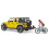 Bruder Jeep Wrangler Rubicon with MTB and Cyclist 6