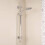 Croydex Flexi-Fix 5 Function Shower Set with 800mm Riser Rail, Chrome 2