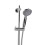 Croydex Flexi-Fix 5 Function Shower Set with 800mm Riser Rail, Chrome 4