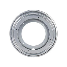 rotating tray, 4 Types Heavy Duty Round Shape Galvanized rotating tray Turntable Bearing Rotating Swivel Plate(8inch-Silver)
