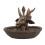 Baphomet's Wealth Backflow Incense Burner, Bronze, 13cm 2
