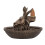 Baphomet's Wealth Backflow Incense Burner, Bronze, 13cm 3