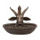 Baphomet's Wealth Backflow Incense Burner, Bronze, 13cm 1