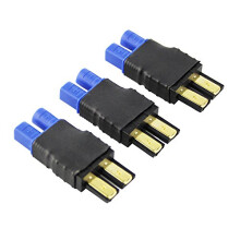 3pcs/lot Male TRX to Female EC3 Losi Connector Adapter for ESC Charger(pack of 3)