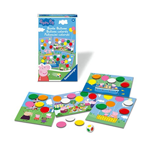 Ravensburger Jeu de société - RAVENSBURGER - 20853 - Cube Coloré - Peppa Pig - 4 Joueurs 2