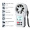 Digital Anemometer, Handheld Wind Speed Meter with Temperature/Humidity Sensor, USB & Bluetooth Connectable Air Flow Meter Wind Gauge for 2