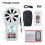 Digital Anemometer, Handheld Wind Speed Meter with Temperature/Humidity Sensor, USB & Bluetooth Connectable Air Flow Meter Wind Gauge for 7