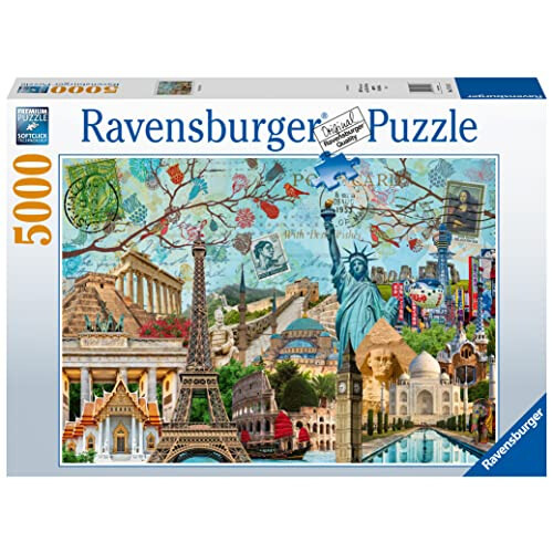 Ravensburger Ravensburger - Μεγάλο Κολάζ Πόλης - Παζλ 5000 Τεμαχίων - Εντυπωσιακά Ζωντανά Χρώματα 1
