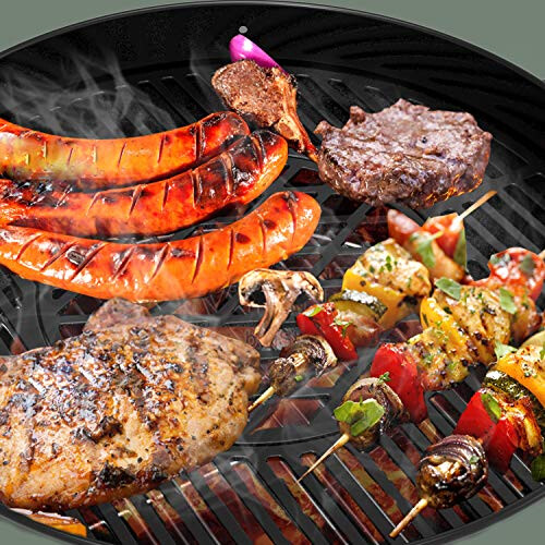 Cast iron Grid Pattern Cooking Grate Fits for Weber Gourmet BBQ System 1
