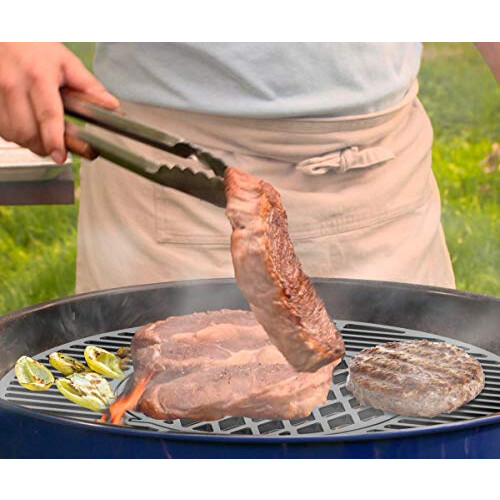 Cast iron Grid Pattern Cooking Grate Fits for Weber Gourmet BBQ System 2