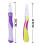 4PCS Seam Rippers Colorful Stitch Seam Ripper Handy Stitch Unpicker with Ergonomic Handles for Sewing/Crafting Removing Threads（Three Styles） 2