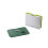 Joseph Joseph Nest Large 3-Piece Colour coded Chopping Board Set with Storage Stand, Green 2