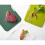 Joseph Joseph Nest Large 3-Piece Colour coded Chopping Board Set with Storage Stand, Green 4
